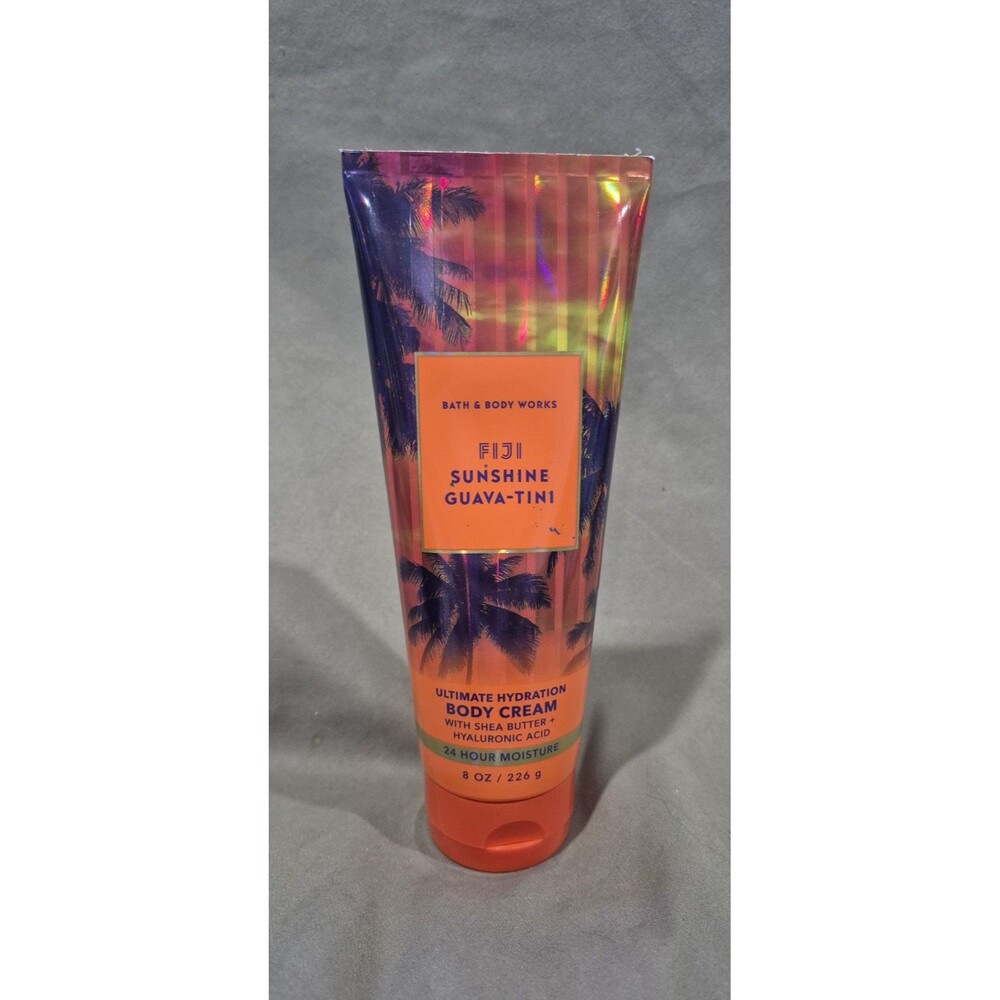 Bath & Body Works Fiji Sunshine Guava Tini Hydrating Body Cream 8 oz Tried Once